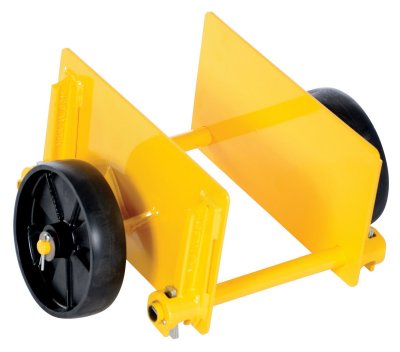 Steel Adjustable Panel Dolly With Glass Filled Nylon Casters